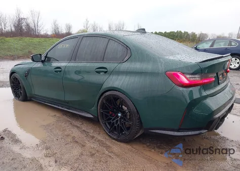 2022 BMW M3 Competition xDrive из США, поврежденный, VIN WBS43AY00NFN20909